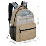 yanfind Children's Backpack  Focus Sand Depth Oceanside Field Beach Seashore Shore Seaside Bokeh Sea Preschool Nursery Travel Bag