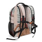 yanfind Children's Backpack  Focus Girl City Blonde Downtown Depth Headwear Blond Photoshoot Field Hairstyle Preschool Nursery Travel Bag