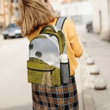 yanfind Children's Backpack Countryside Road Plant Domain Mound Pictures Grassland Outdoors Tree Public Field Preschool Nursery Travel Bag