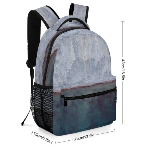 yanfind Children's Backpack Grey Basin    Outdoors Snow Preschool Nursery Travel Bag