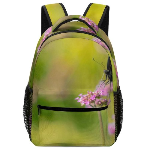 yanfind Children's Backpack Bee Honey Insect Invertebrate Butterfly Plant Monarch  Flower Preschool Nursery Travel Bag