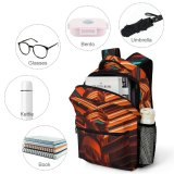 yanfind Children's Backpack Dark Time Design Ball Illuminated Lights Evening Colorful Items Neon Glass Round Preschool Nursery Travel Bag
