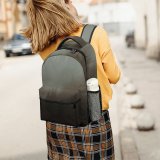 yanfind Children's Backpack Fog Vatra Dornei Romania Woodland Tree Forest Grey Blurry  Cloud Mist Preschool Nursery Travel Bag
