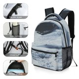 yanfind Children's Backpack Images  Snow Domain  Pictures Outdoors Wallpapers Grey Public Preschool Nursery Travel Bag