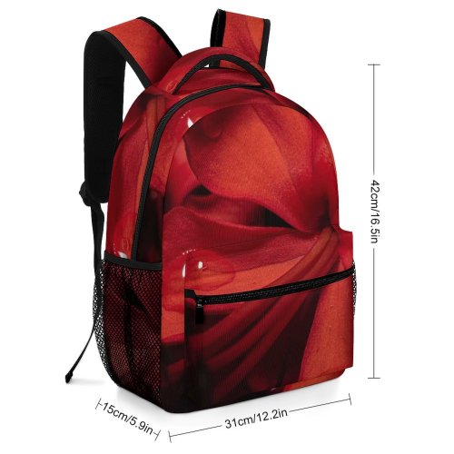 yanfind Children's Backpack  Flower Geranium Plant Petal Rose Preschool Nursery Travel Bag