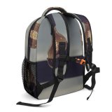 yanfind Children's Backpack  Lightbulb Glass Electricity Energy Incandescent Outdoors  Light Illuminated Lamp Dusk Preschool Nursery Travel Bag