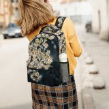 yanfind Children's Backpack Flower Plant  Flora Asteraceae Aster Bouquet Wild Flowers Depth Field Dark Preschool Nursery Travel Bag