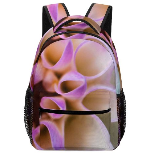 yanfind Children's Backpack Botany Plant Dahlia Petal HQ Flower Daisy Images Commons Creative Macro Preschool Nursery Travel Bag