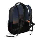 yanfind Children's Backpack Dark Time Lapse Astrophotography Insubstantial Sunset Landscape Evening Space Light Galaxy Astronomy Preschool Nursery Travel Bag