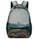 yanfind Children's Backpack Abies Scenery Range Tree  Housing Plant Fir  Outdoors Wallpapers Preschool Nursery Travel Bag