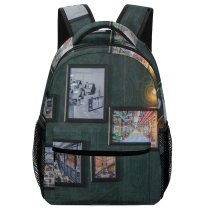 yanfind Children's Backpack Frames Art Decoration Idea Light Room Wall Bulbs Picture Preschool Nursery Travel Bag