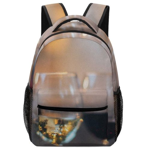 yanfind Children's Backpack  Bokeh Focus Glass Field Shallow Depth Wine Preschool Nursery Travel Bag