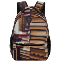 yanfind Children's Backpack  Focus Library Books Bound Literature Row Stack Papers Pages Information Bookstore Preschool Nursery Travel Bag