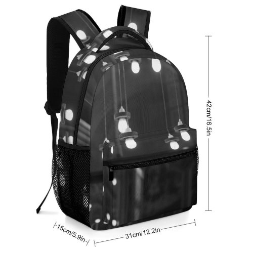 yanfind Children's Backpack Art  Design Hanging Lamp Lights Reflection Bulbs Preschool Nursery Travel Bag