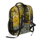 yanfind Children's Backpack Field Grassland Outdoors Countryside Farm Rural Meadow Building Plant Jar Potted Pottery Preschool Nursery Travel Bag