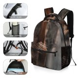 yanfind Children's Backpack  Focus Field Mane Stallion Horse Equine Depth Mare Preschool Nursery Travel Bag