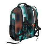 yanfind Children's Backpack  Focus Dark Field Lensball Round Ball Reflection Crystal Depth Preschool Nursery Travel Bag