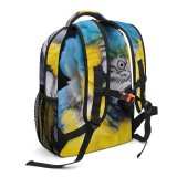 yanfind Children's Backpack Birds Macaw Parrot Coton Manor Gardens United  Feathers Beak  Wild Preschool Nursery Travel Bag