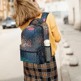 yanfind Children's Backpack Art Facebook Abstract Texture Insubstantial Preschool Nursery Travel Bag