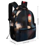 yanfind Children's Backpack  Bokeh Focus Glass Illuminated Items Lights Preschool Nursery Travel Bag