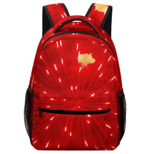 yanfind Children's Backpack Fireworks Lights Sparkle Explosion Light Weird Sky Fun Th July Lighting Fte Preschool Nursery Travel Bag