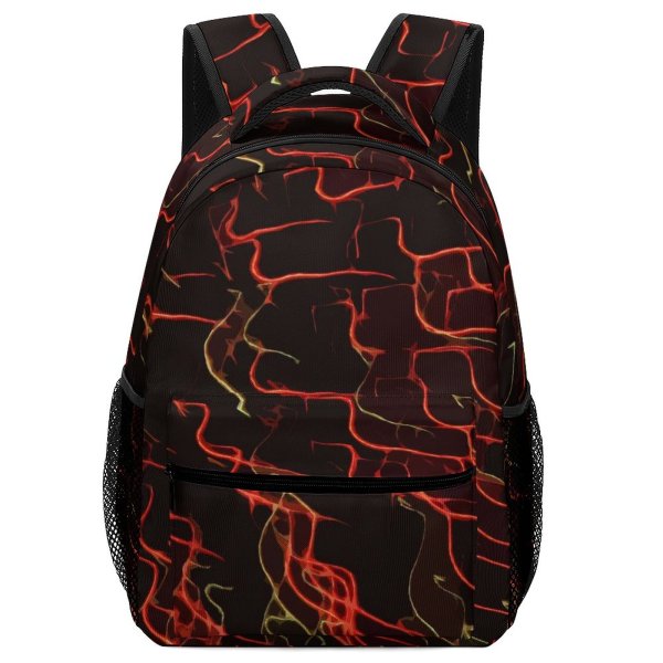 yanfind Children's Backpack Firework Light Lights Sky Rocket Abstract Night Shower Shoot Vivid Preschool Nursery Travel Bag