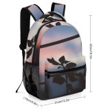 yanfind Children's Backpack  Focus Silhouette Plant Dark Field Leaves Depth Preschool Nursery Travel Bag