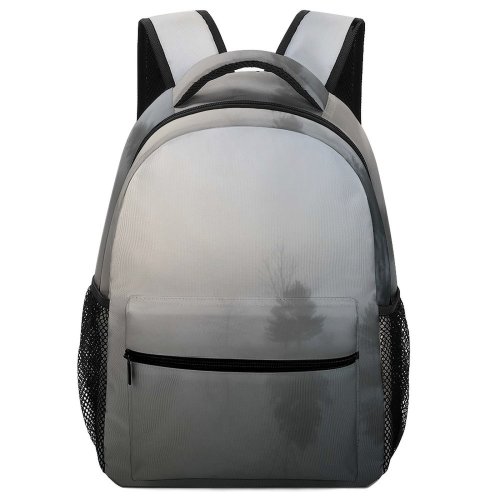 yanfind Children's Backpack Grey Outdoors Fog Mist Sauder Historical Village Archbold Ohio Usa Lake Public Preschool Nursery Travel Bag