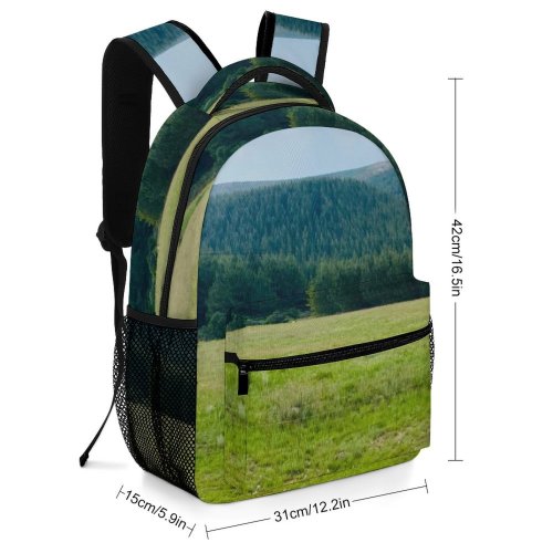yanfind Children's Backpack Field Grassland Outdoors Countryside Farm Rural Meadow Pasture R Africa Land Ranch Preschool Nursery Travel Bag