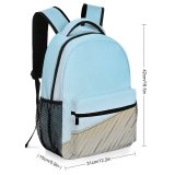 yanfind Children's Backpack Building Outdoors Architecture Rotterdam Centraal Station Netherlands Roof Sky Countryside Rural Simple Preschool Nursery Travel Bag