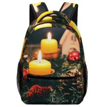 yanfind Children's Backpack  Wax Advent Candles Design Shining  Illuminated  Decorations Romantic Light Preschool Nursery Travel Bag