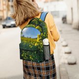 yanfind Children's Backpack Field Grassland Outdoors Countryside Farm Meadow Rural Plant Preschool Nursery Travel Bag