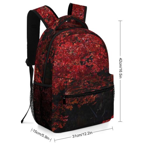 yanfind Children's Backpack Creative Images Plant Pictures Leaf Maple Tree Commons Preschool Nursery Travel Bag