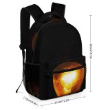 yanfind Children's Backpack Glass Electricity Energy Dark Light Illuminated Bulb Luminescence Preschool Nursery Travel Bag