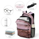 yanfind Children's Backpack Eruption Domain Pictures Outdoors Volcano Public Geyser  Images Wallpapers Purple Preschool Nursery Travel Bag