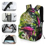 yanfind Children's Backpack Dahlia Flower  Plant Vegetation Mexico Usa Rose Bud Sprout Acanthaceae Tree Preschool Nursery Travel Bag