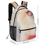 yanfind Children's Backpack Cute Fur Puppy Miniature Dog Kawaii Little Adorable Pet Preschool Nursery Travel Bag