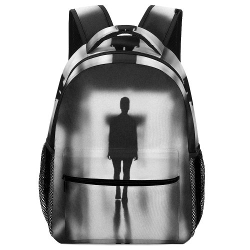 yanfind Children's Backpack  Focus Profile Loneliness Depth Blurred Horror Field Hallway Mental Blurry Depression Preschool Nursery Travel Bag