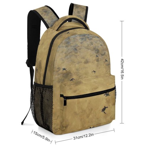 yanfind Children's Backpack Birds Malaysia Outdoors Sand Ground Turtle Turtles Baby Aircraft Airplane Transportation Vehicle Preschool Nursery Travel Bag