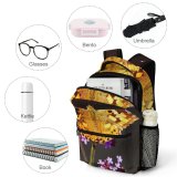 yanfind Children's Backpack Butterfly Insect Invertebrate Monarch Plant Preschool Nursery Travel Bag
