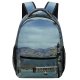 yanfind Children's Backpack Boating Boats Tourism Coast Coastline Clouds Port Landscape Mountains Travel  Marina Preschool Nursery Travel Bag