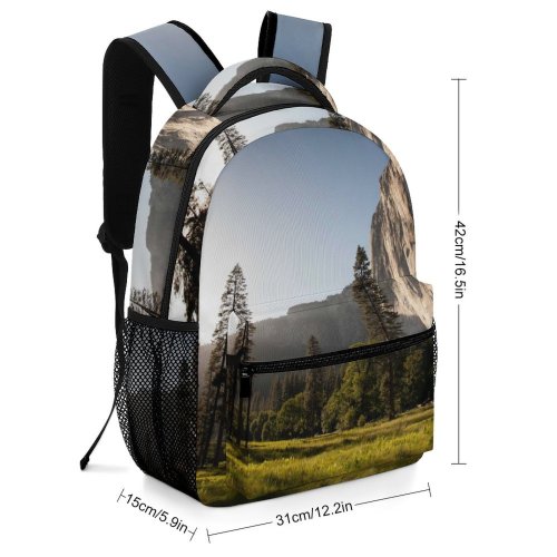 yanfind Children's Backpack Flora  Tree States   Pine Desktop Plant Fir Free Preschool Nursery Travel Bag