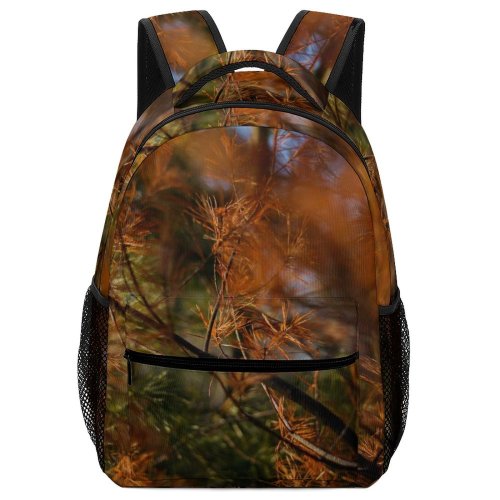 yanfind Children's Backpack Natural Tree  Wood Pine Plant  Leaf Free Stock Maple Preschool Nursery Travel Bag