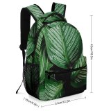 yanfind Children's Backpack Flora Foliage Plants Dew Colour Garden Texture Leaves Dewdrops Growth Preschool Nursery Travel Bag