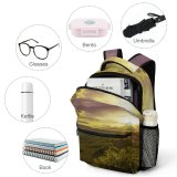 yanfind Children's Backpack  Light Outdoors Sunlight Scenery Mlsheim Landscape Countryside Sky Sunrise Field Grassland Preschool Nursery Travel Bag