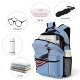 yanfind Children's Backpack America United States Stripes Flag Patriot Patriotic Memorial Ceremony Landmark Sky Preschool Nursery Travel Bag