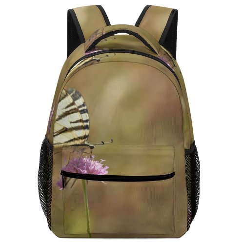yanfind Children's Backpack Butterfly Insect Invertebrate Plant  Flower Dovetail Tuscany Photo Preschool Nursery Travel Bag