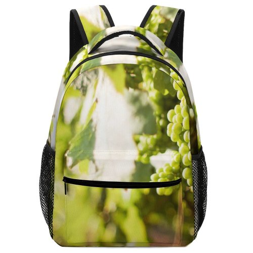 yanfind Children's Backpack  Focus Farm Tree  Bunch   Pasture Growth Vineyard Outdoors Preschool Nursery Travel Bag