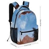 yanfind Children's Backpack Canyon Cliff Outdoors Tree Cave  Bryce United States Flora Plant Redwood Preschool Nursery Travel Bag