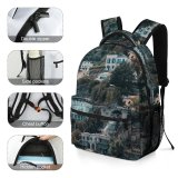 yanfind Children's Backpack Bay Tourism Coast Vacation Landscape Daylight Travel Beach Sight Boat Outdoors Seashore Preschool Nursery Travel Bag